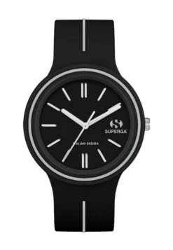 Superga Him Basic - Horloge - Black Grey