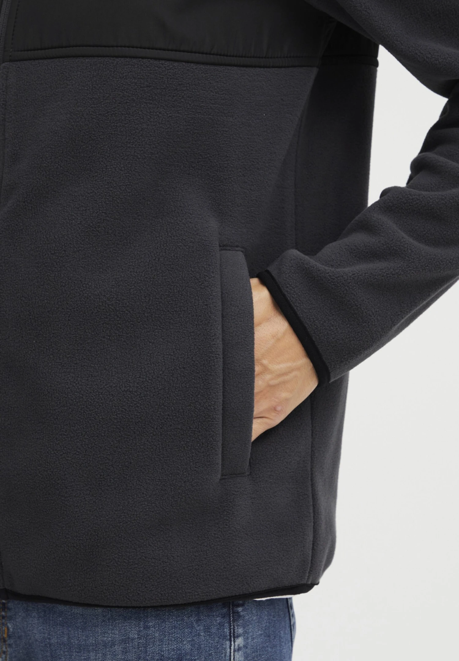 Prdexton - Fleecejas - Forged Iron 5 Prdexton - Fleecejas - Forged Iron - Afbeelding 5