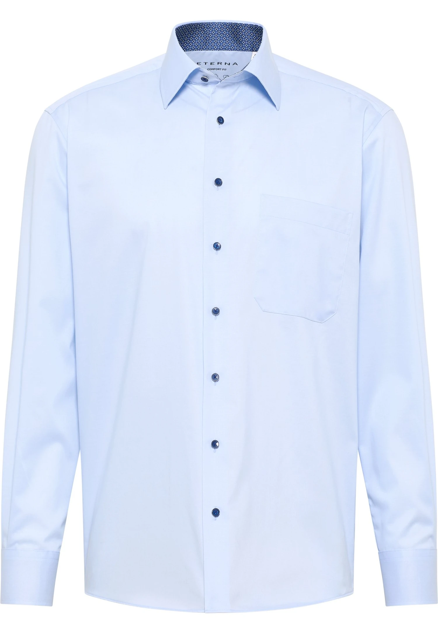 Eterna Performance Comfort Fit - Overhemd - Hellblau 4 Eterna Performance Comfort Fit - Overhemd - Hellblau - Afbeelding 4