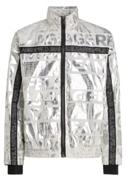 Karl Lagerfeld Jeans Klj Relaxed Aop - Lichte Jas - Silver -Herenmode 8bd83699c6884348bdb95d60e29500b0