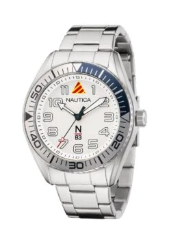 Nautica Finn World - Horloge - Silver-Coloured