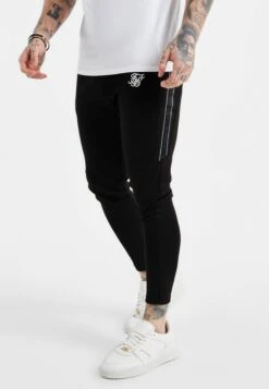 SikSilk Taped- Trainingsbroek - Black