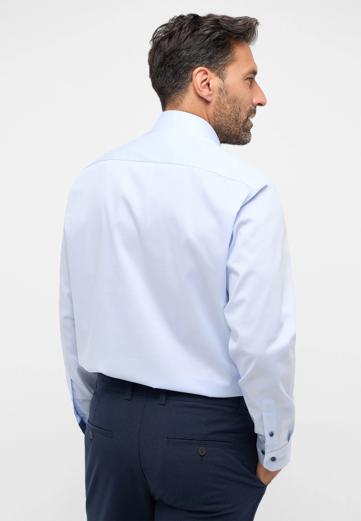 Eterna Performance Comfort Fit - Overhemd - Hellblau 2 Eterna Performance Comfort Fit - Overhemd - Hellblau - Afbeelding 2