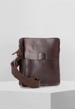 Schoudertas - Braun -Herenmode 9280e58360794d59b96b6e5bcc106a64