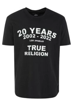 True Religion 20 Years - T-Shirt Print - Black -Herenmode 94c0b26bd30d46ffa12aa00f5e642931