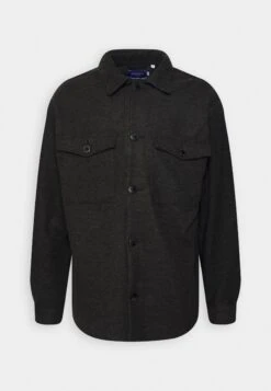 Jack & Jones Jorollie Overshirt - Jas - Black Mélange -Herenmode 98a19f911b7141189c2d386310a16b77