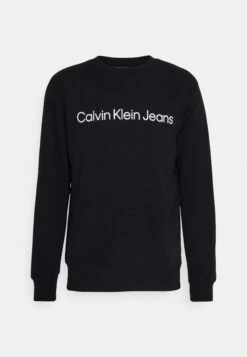 Calvin Klein Jeans Core Institutional Logo - Sweater - Black -Herenmode 9abaca8590534eb0babc8b7e99fa89f5