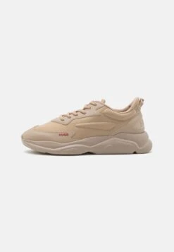 Hugo Leon Runn- Sneakers Laag - Light Beige