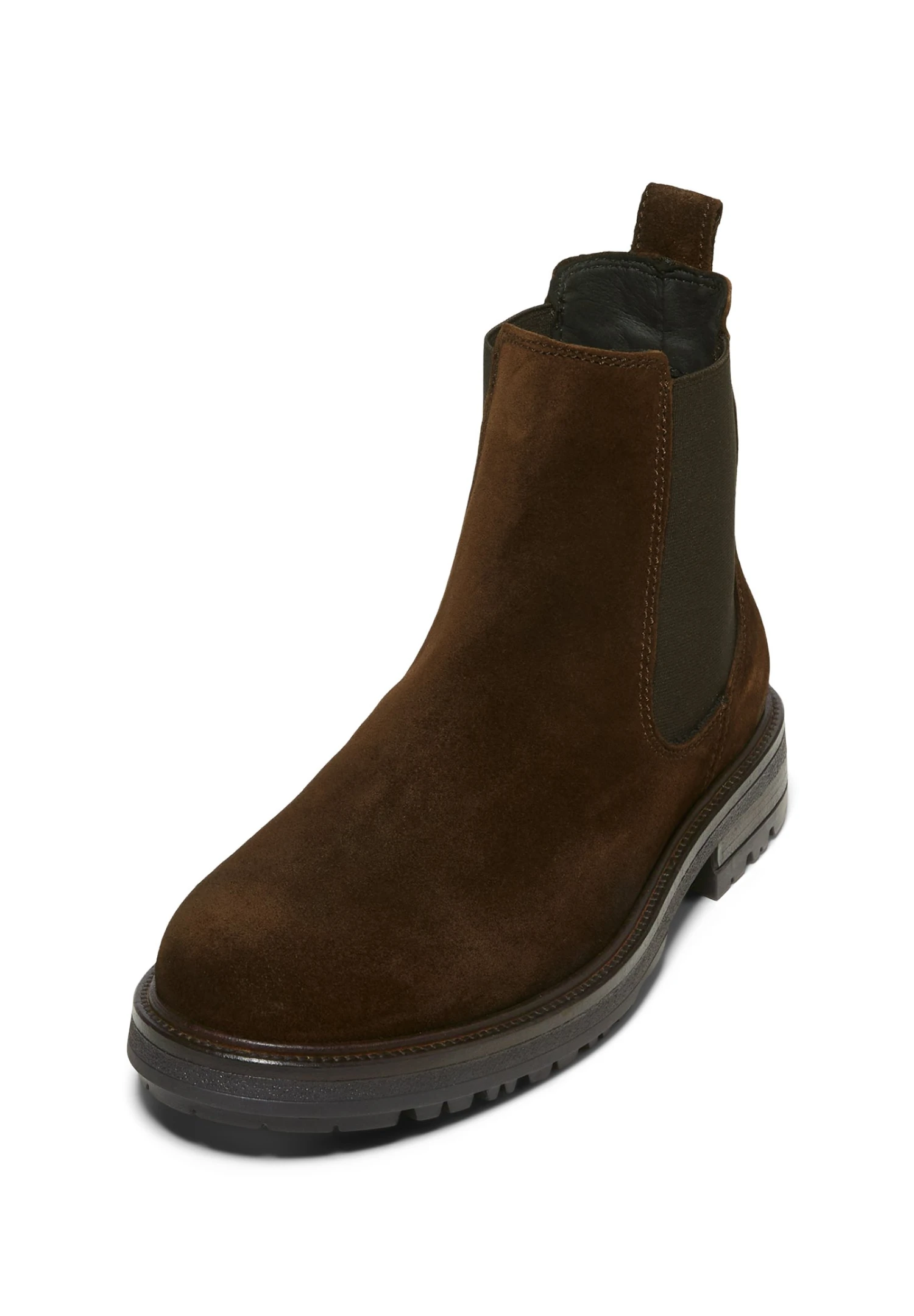 Marc O'Polo Mod. Rony 6B - Korte Laarzen - Dark Brown 2 Marc O'Polo Mod. Rony 6B - Korte Laarzen - Dark Brown - Afbeelding 2