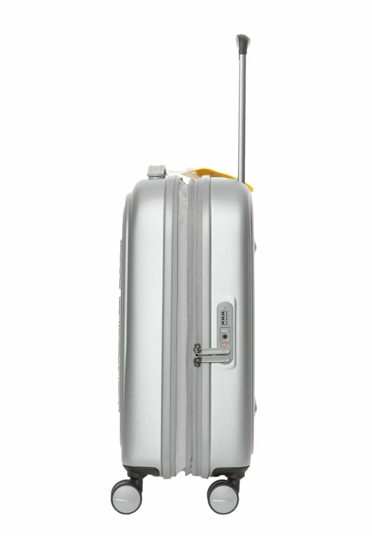 Mandarina Duck Logo Expandable Cabin Trolley - Reistas - Silver 4 Mandarina Duck Logo Expandable Cabin Trolley - Reistas - Silver - Afbeelding 4