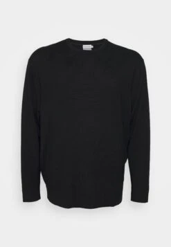 Calvin Klein Superior Sweater - Trui - Black -Herenmode 9e8dbd8778ae47dc8abb3d6d96ef1dee