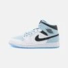 Air Jordan 1 Mid Se - Sneakers Hoog - White/Ice Blue/Black