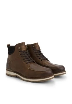 Lindelund - Veterboots - Cognac -Herenmode 9f236fd4709b4ce281a9a9deb5cba86b