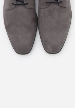 Pier One Leather - Veterschoenen - Grey -Herenmode a0f7474e36804ee19a4dfbc56df88ce5