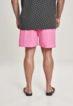 URBAN CLASSICS Block - Zwemshorts - Neonpink -Herenmode a37f8cacdcad4948a6b90f39332c2f82