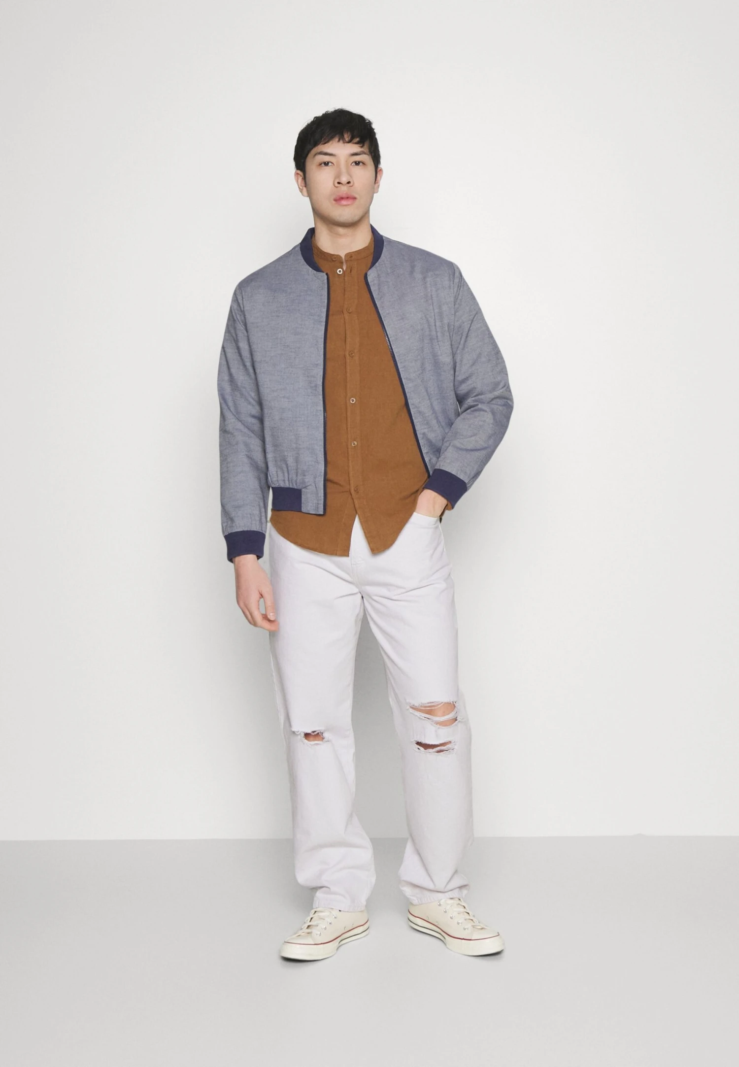 Pier One Relaxed Fit Jeans - White Denim 2 Pier One Relaxed Fit Jeans - White Denim - Afbeelding 2