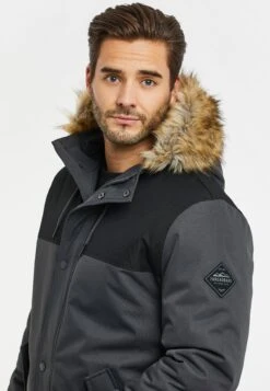 Threadbare Parkston - Winterjas - BlackCharcoal 8 Threadbare Parkston - Winterjas - BlackCharcoal -Herenmode aa31ffa9088048d4a2a2117ebef59943