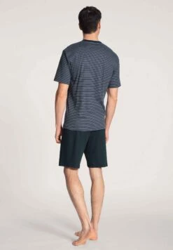Calida Set - Pyjama - Dark Sapphire -Herenmode abcdcd04495a4492bc6dd403b95fd223
