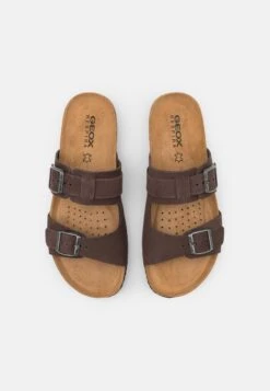 Geox Ghita - Muiltjes - Dark Coffee -Herenmode adf14b4ff54f45a4b52732fca17fc4da