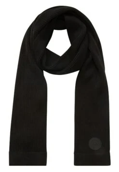 Tom Tailor Basic Mit Logo Badge - Sjaal - Black -Herenmode b217944401324a2fb7080f8382433941