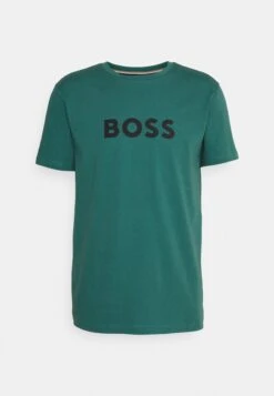 Boss Pyjamashirt - Open Green -Herenmode b21c8d7e5b2d4c3394a0375c5abe85ad