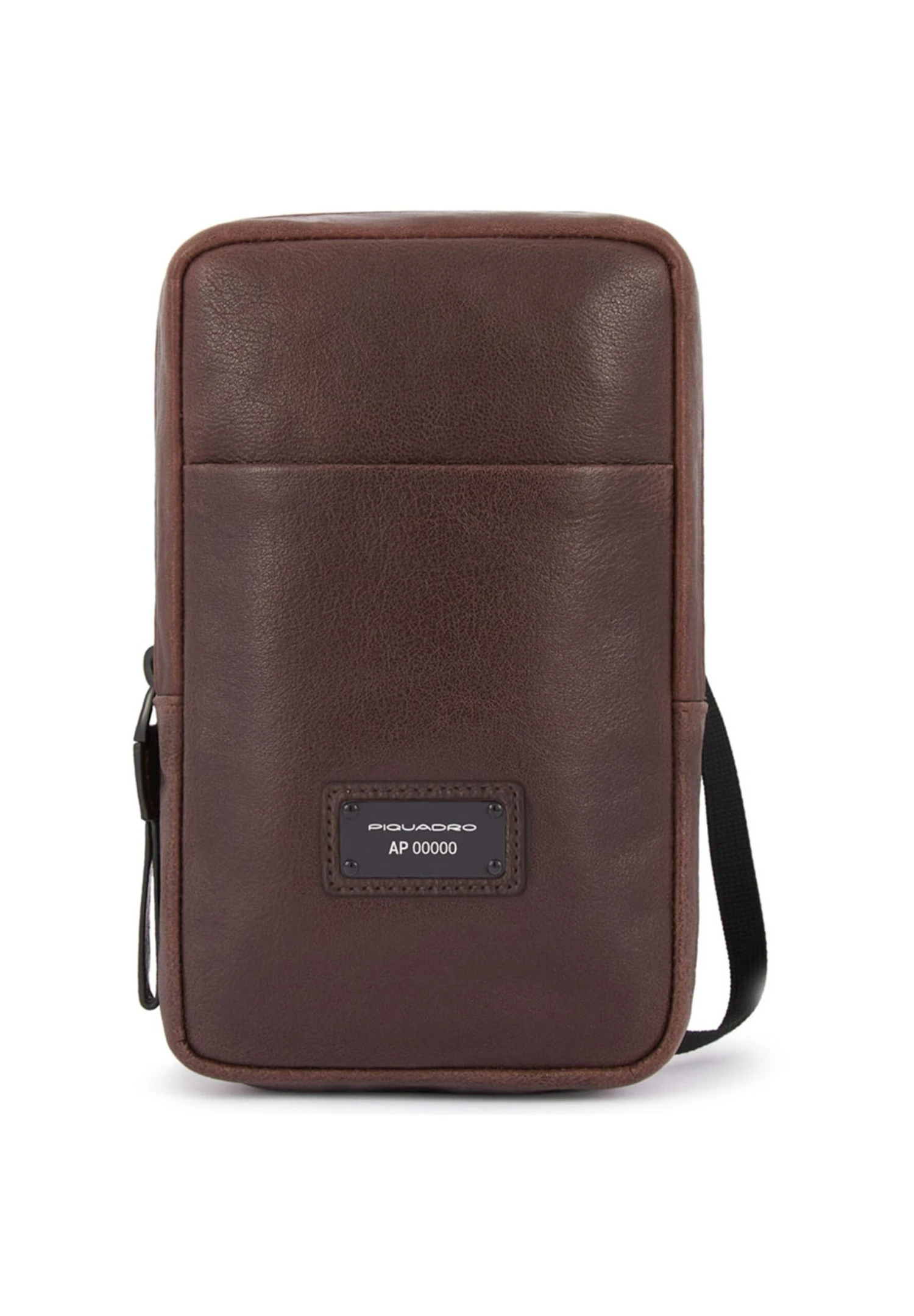 Piquadro Harper- Telefoonhoesje - Dark Brown 1 Piquadro Harper- Telefoonhoesje - Dark Brown