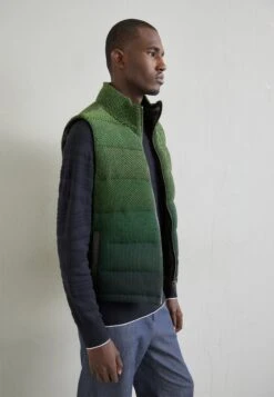 Vest - Bodywarmer - Degrade Green/Black