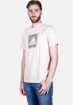 Adidas Originals Con Logo- T-Shirt Print - Beige 5 Adidas Originals Con Logo- T-Shirt Print - Beige -Herenmode b40b919278d04b49aa0afc5eadb9e16d