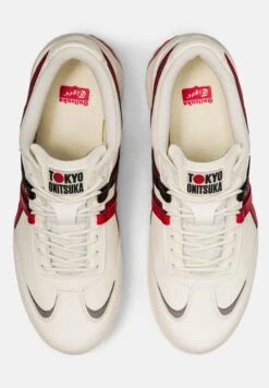 Onitsuka Tiger Delegation Ex - Sneakers Laag - Cream/Classic Red -Herenmode b4334ea227934bc896bf4b899cc7f7c6