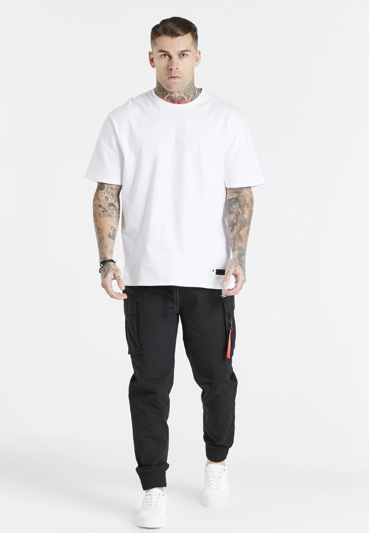 Siksilk Essential Flight Cargo - Cargobroek - Black 2 Siksilk Essential Flight Cargo - Cargobroek - Black - Afbeelding 2