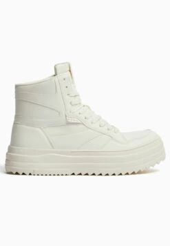 BERSHKA Chunky 12208160 - Sneakers Hoog - White -Herenmode b527d37338d7480bb8e7dd551d745882