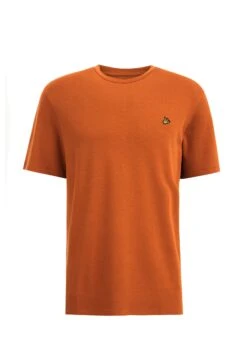 WE FASHION T-Shirt Basic - Brown 11 WE FASHION T-Shirt Basic - Brown -Herenmode b65ce1a21ef34574bb21a9df3eff11a1