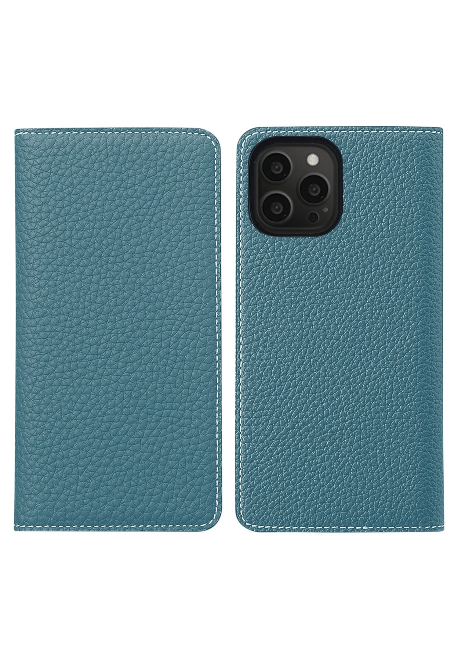 Hülle Für Iphone 13 Pro Max Mit Kartenfach - Telefoonhoesje - Cyan Blue 2 Hülle Für Iphone 13 Pro Max Mit Kartenfach - Telefoonhoesje - Cyan Blue - Afbeelding 2