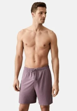 Marks & Spencer Cotton Blend - Pyjamabroek - Dusted Plum
