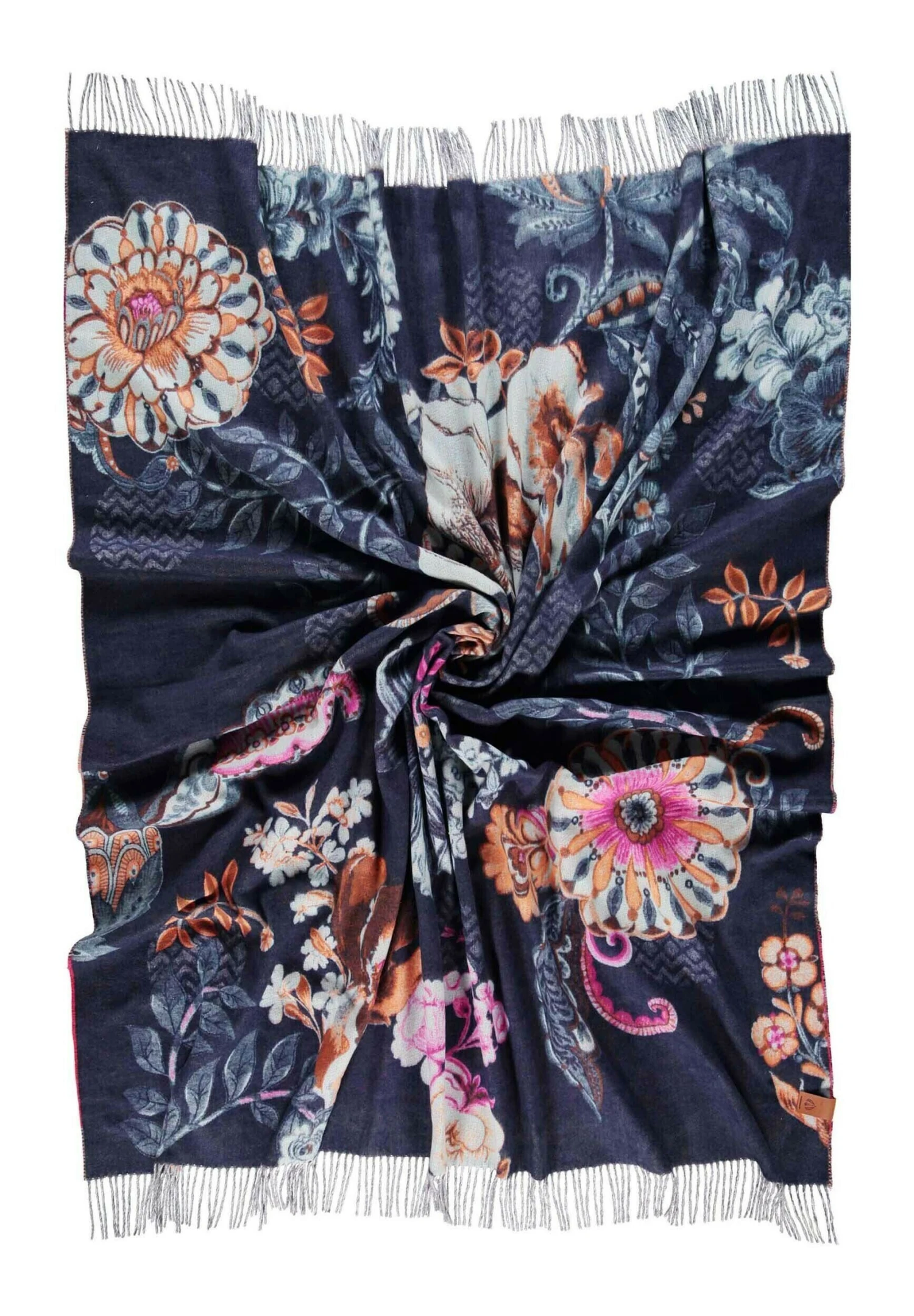 FRAAS Cashmink Living Accessoire Floral - Made In Germany - Overige Accessoires - Navy 1 FRAAS Cashmink Living Accessoire Floral - Made In Germany - Overige Accessoires - Navy