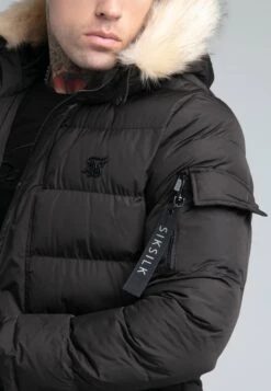 SikSilk Expedition - Winterjas - Black -Herenmode c2d1d7f2ae3745b08c2dae73e6284b14