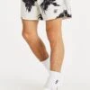 SikSilk Retro Fire- Zwemshorts - Ecru