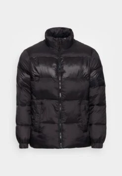 Pier One Block Puffer - Winterjas - Black -Herenmode c304f878f85f4b82bede4558ed371f87