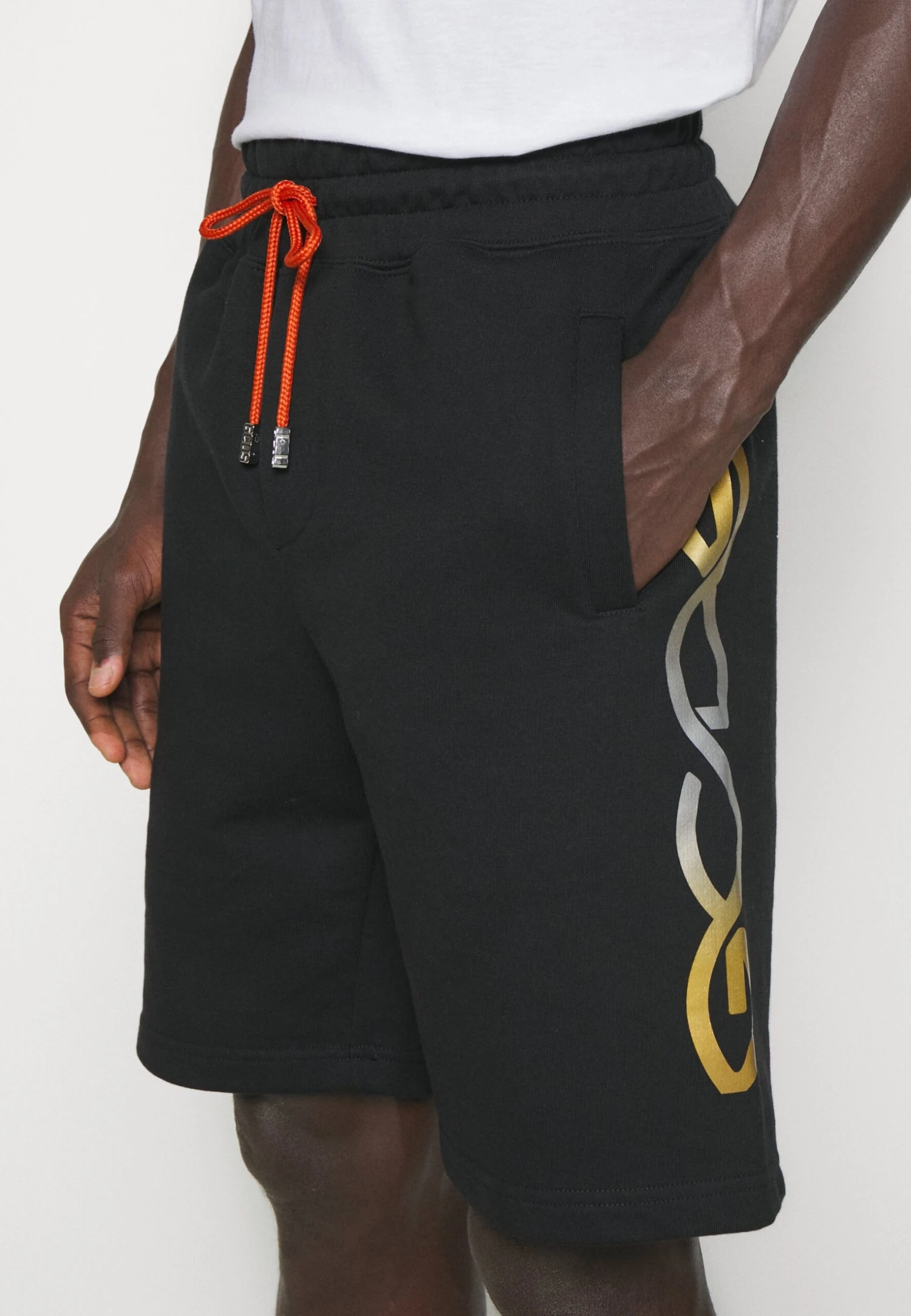 GCDS Reflective Logo Bermuda - Trainingsbroek - Black 6 GCDS Reflective Logo Bermuda - Trainingsbroek - Black - Afbeelding 6