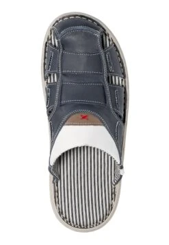 Muiltjes - Dunkelblau -Herenmode c5176feb0a88483094e32e7aad2a6c18