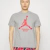 Nike Performance Nba Chicago Bulls Tee - Fanartikel - Dark Grey Heather