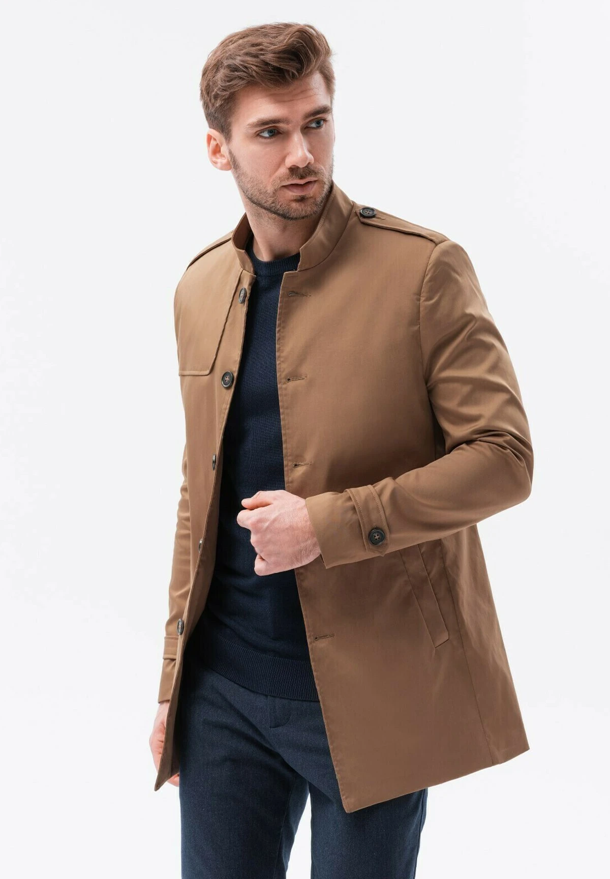 Trenchcoat - Beige 5 Trenchcoat - Beige - Afbeelding 5