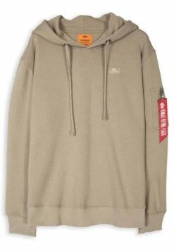 Alpha Industries Con Cappuccio - Hoodie - Beige