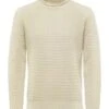 Selected Homme Slhremy Ls All Stu Roll Neck W Camp - Trui - Cloud Cream