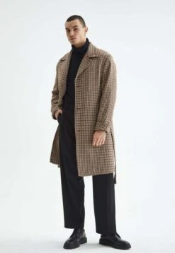 Halflange Jas - Tile -Herenmode cdc6b455529e406d937ce24395b0ceb0