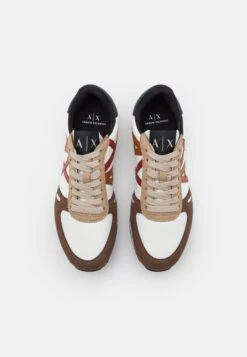 Armani Exchange Lace Up- Sneakers Laag - Pepper/Off-White -Herenmode ce03663c3d644becabf8d97024ca9bdd