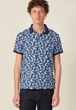 Mit Kurzen Ärmeln - Poloshirt - Bleu