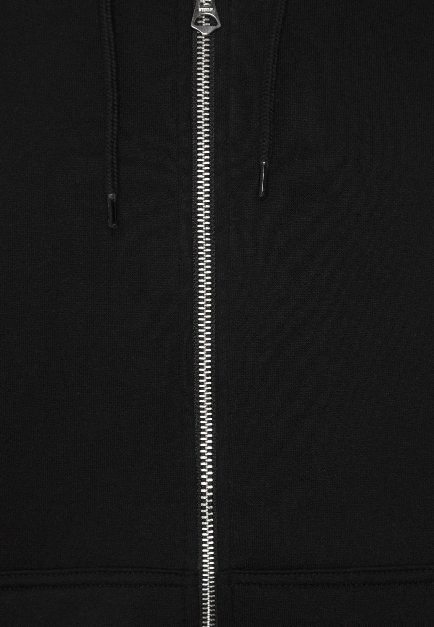 WEEKDAY Standard Zip Hoodie - Sweater Met Rits - Black 7 WEEKDAY Standard Zip Hoodie - Sweater Met Rits - Black - Afbeelding 7