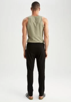 DeFacto Pyjamabroek - Black -Herenmode d304ecd8f58a4b42aad3309d1c20fd53