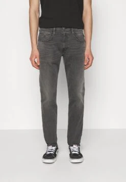 Replay Anbass Hyperflex - Slim Fit Jeans - Dark Grey